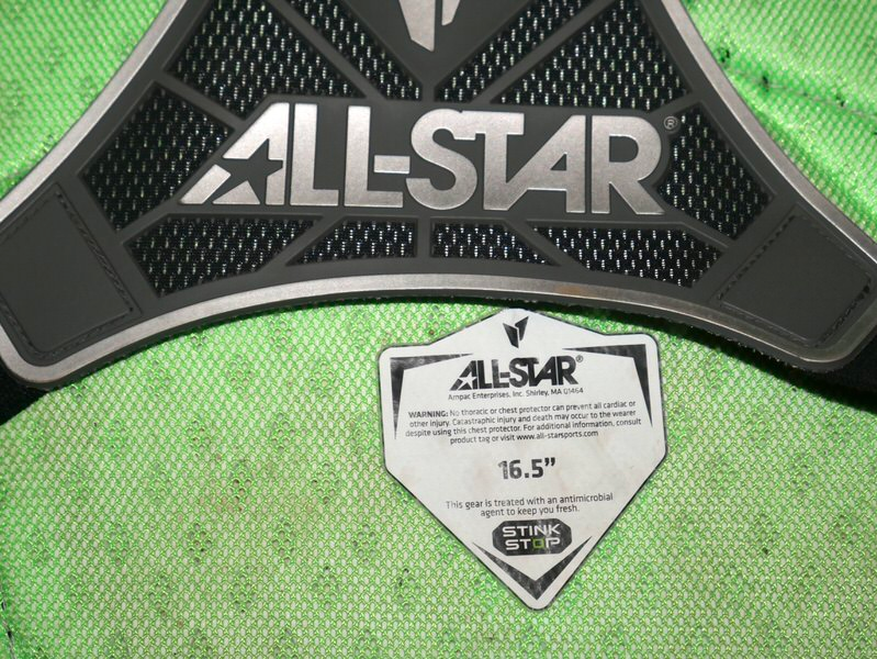 Adam Zebrowski 2026 Gwinnett Stripers Game Worn & Signed Black & Grey All-Star MVP Pro Chest Protector