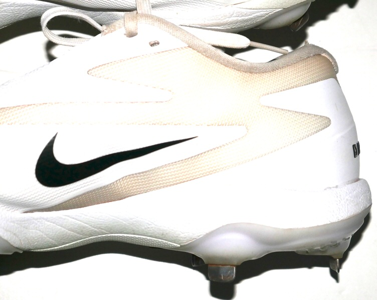 Ben Joyce 2026 Los Angeles Angels #44 Batting Practice Worn & Signed Nike Diamond Standout Baseball Cleats
