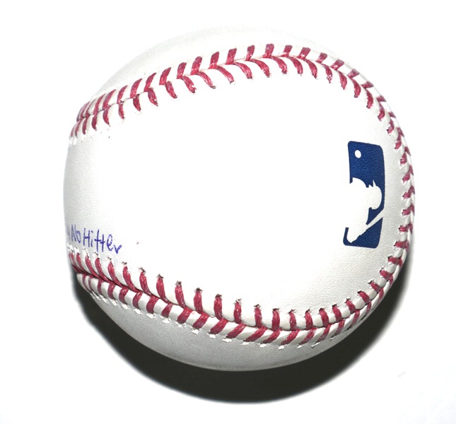 Cristian Javier Houston Astros Signed OML Baseball with “2022 WS Game 4 No Hitter” Inscription – Beckett Witnessed