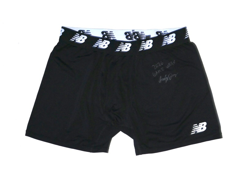 Indigo Diaz 2026 Amarillo Sod Poodles Game Worn & Signed New Balance XL Shorts