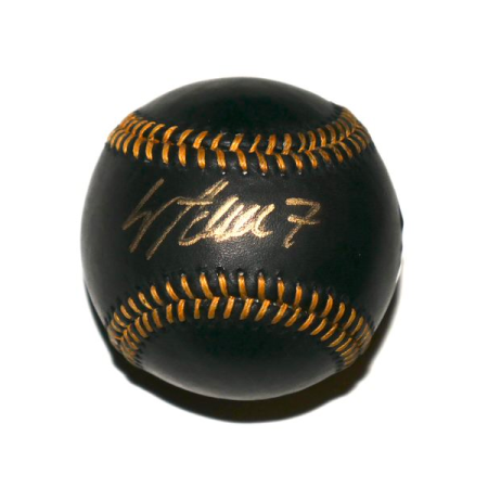 Joe Adell Cleveland Guardians Signed Rawlings Official Major League Black Leather Baseball - MLB & Fanatics Hologram
