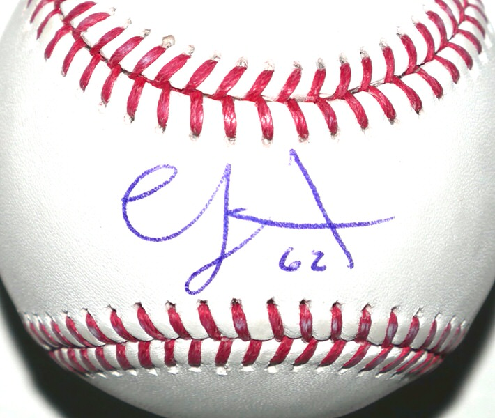 Jonathan Aranda Tampa Bay Rays Signed Rawlings Official Major League Baseball - PSA Witnessed