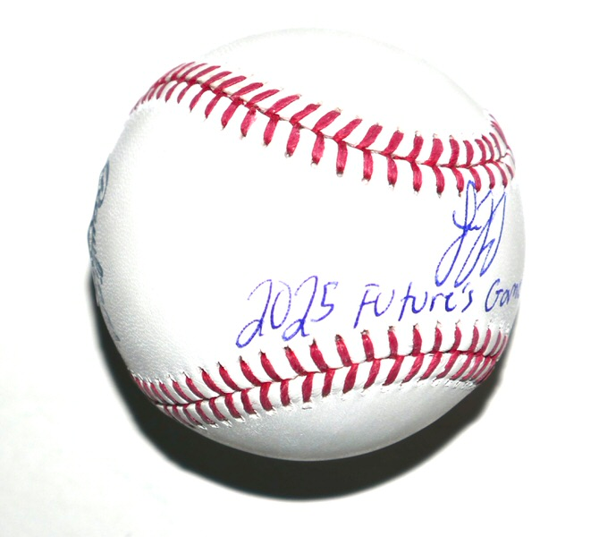 Josue De Paula Signed Dodgers OML Baseball 2025 Futures Game MVP Beckett