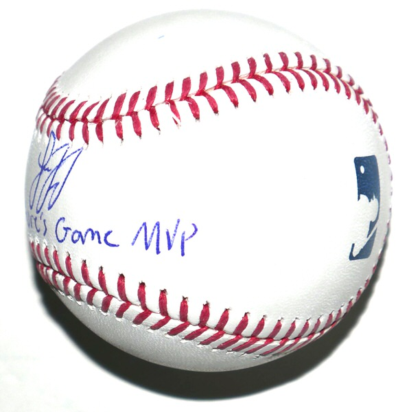 Josue De Paula Signed Dodgers OML Baseball 2025 Futures Game MVP Beckett