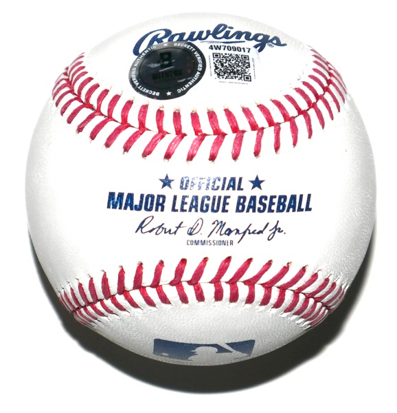 Josue De Paula Signed Dodgers OML Baseball 2025 Futures Game MVP Beckett