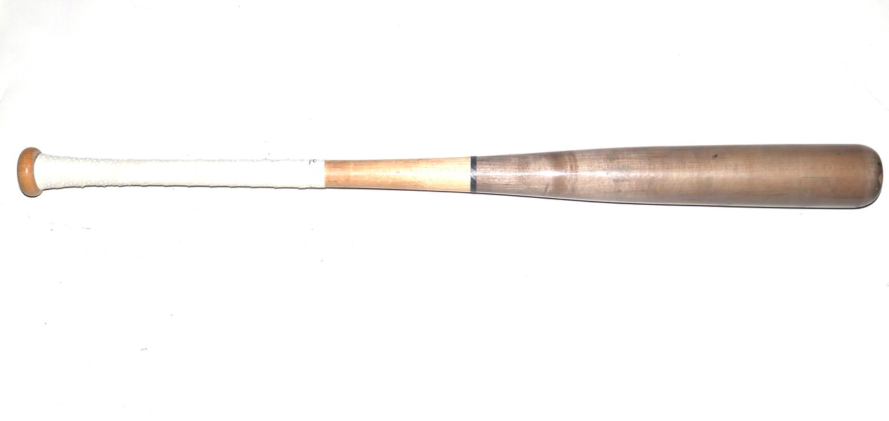 Logan Davidson 2026 Durham Bulls Game Used & Signed Victus Baseball Bat - CRACKED