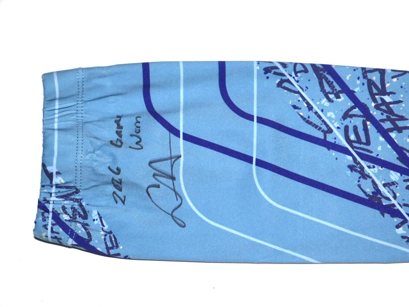 Logan Davidson 2026 Tampa Bay Rays Game Worn & Signed Franklin Baseball Arm Sleeve
