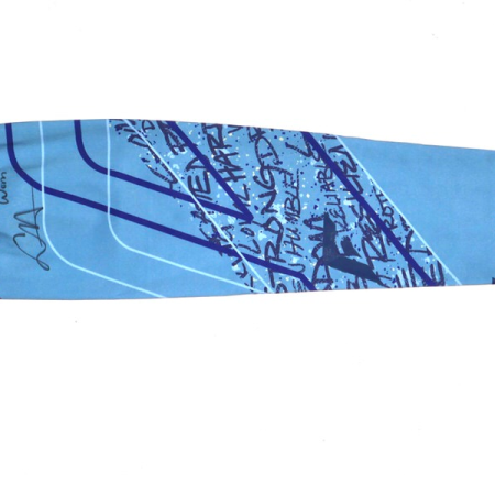Logan Davidson 2026 Tampa Bay Rays Game Worn & Signed Franklin Baseball Arm Sleeve