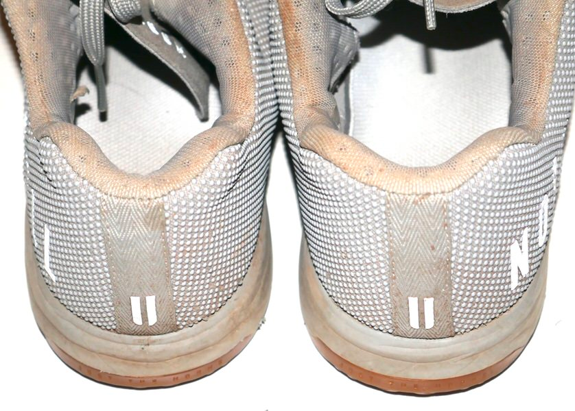 Logan Davidson 2026 Tampa Bay Rays Practice Worn & Signed Grey NOBULL Shoes