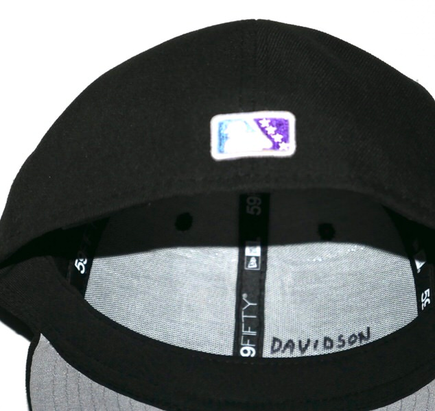 Logan Davidson Game Worn & Signed Official Durham Bulls New Era Rays Theme Night 59FIFTY Fitted Hat