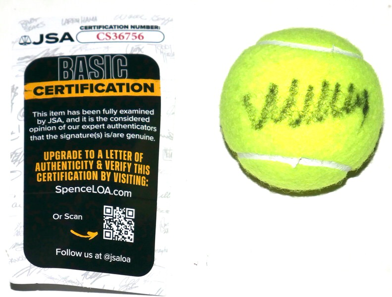 Madison Keys Signed Wilson US Open Tennis Ball - JSA COA