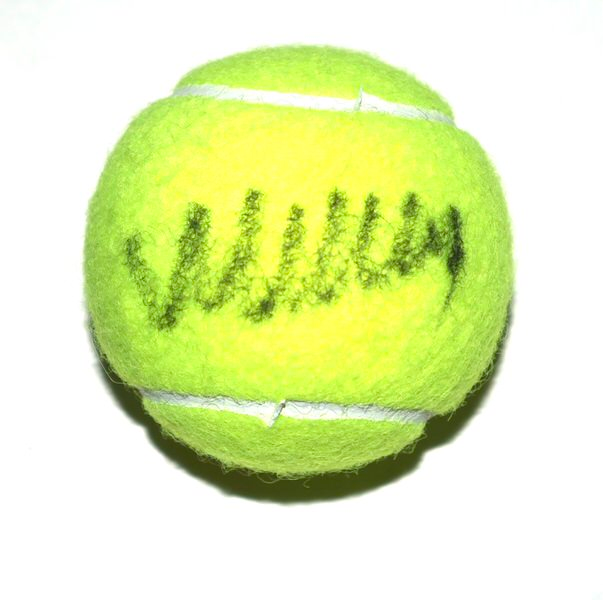 Madison Keys Signed Wilson US Open Tennis Ball - JSA COA