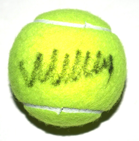 Madison Keys Signed Wilson US Open Tennis Ball - JSA COA