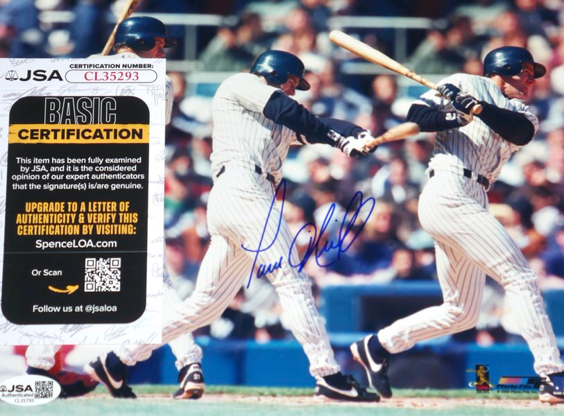 Paul O'Neill Signed New York Yankees 8 x 10 Photo - JSA COA