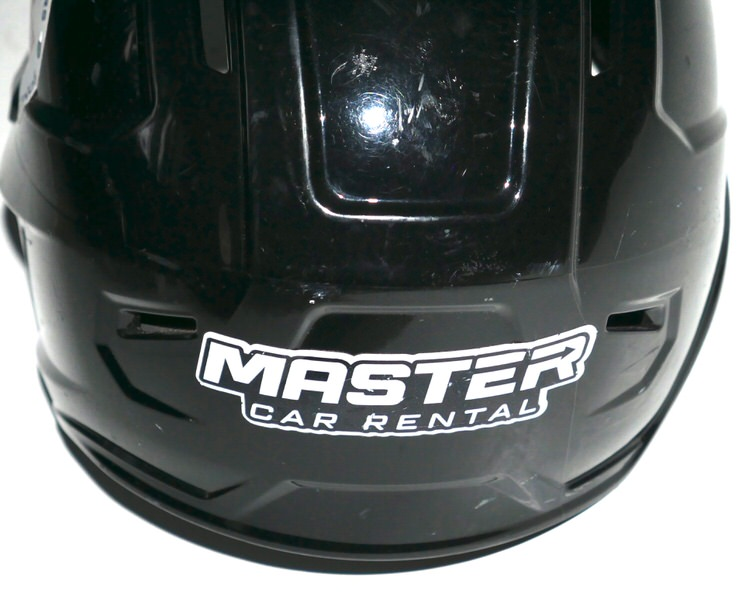 Rusber Estrada Game Worn & Signed Official Black Leones de Ponce Batting Helmet