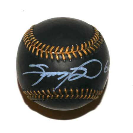 Sammy Sosa Signed Rawlings OMLB Black Leather Baseball 609 Hrs Inscription – JSA Witnessed