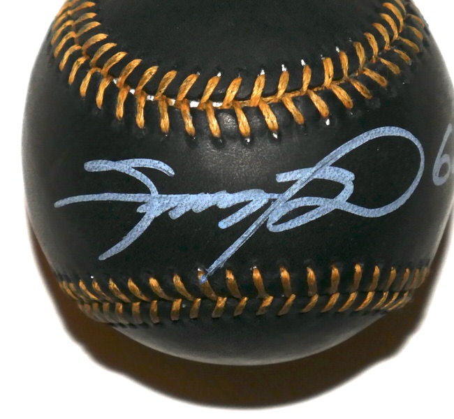 Sammy Sosa Signed Rawlings OMLB Black Leather Baseball ("609 Hrs" Inscription) – JSA Witnessed