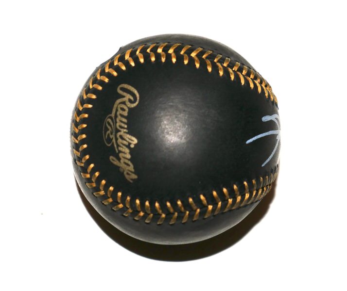 Sammy Sosa Signed Rawlings OMLB Black Leather Baseball ("609 Hrs" Inscription) – JSA Witnessed