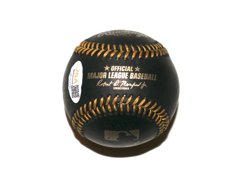 Sammy Sosa Signed Rawlings OMLB Black Leather Baseball ("609 Hrs" Inscription) – JSA Witnessed