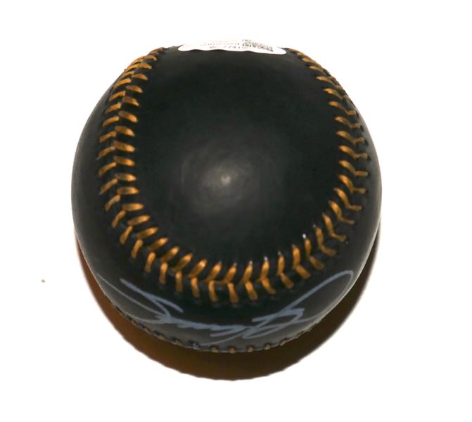 Sammy Sosa Signed Rawlings OMLB Black Leather Baseball ("609 Hrs" Inscription) – JSA Witnessed